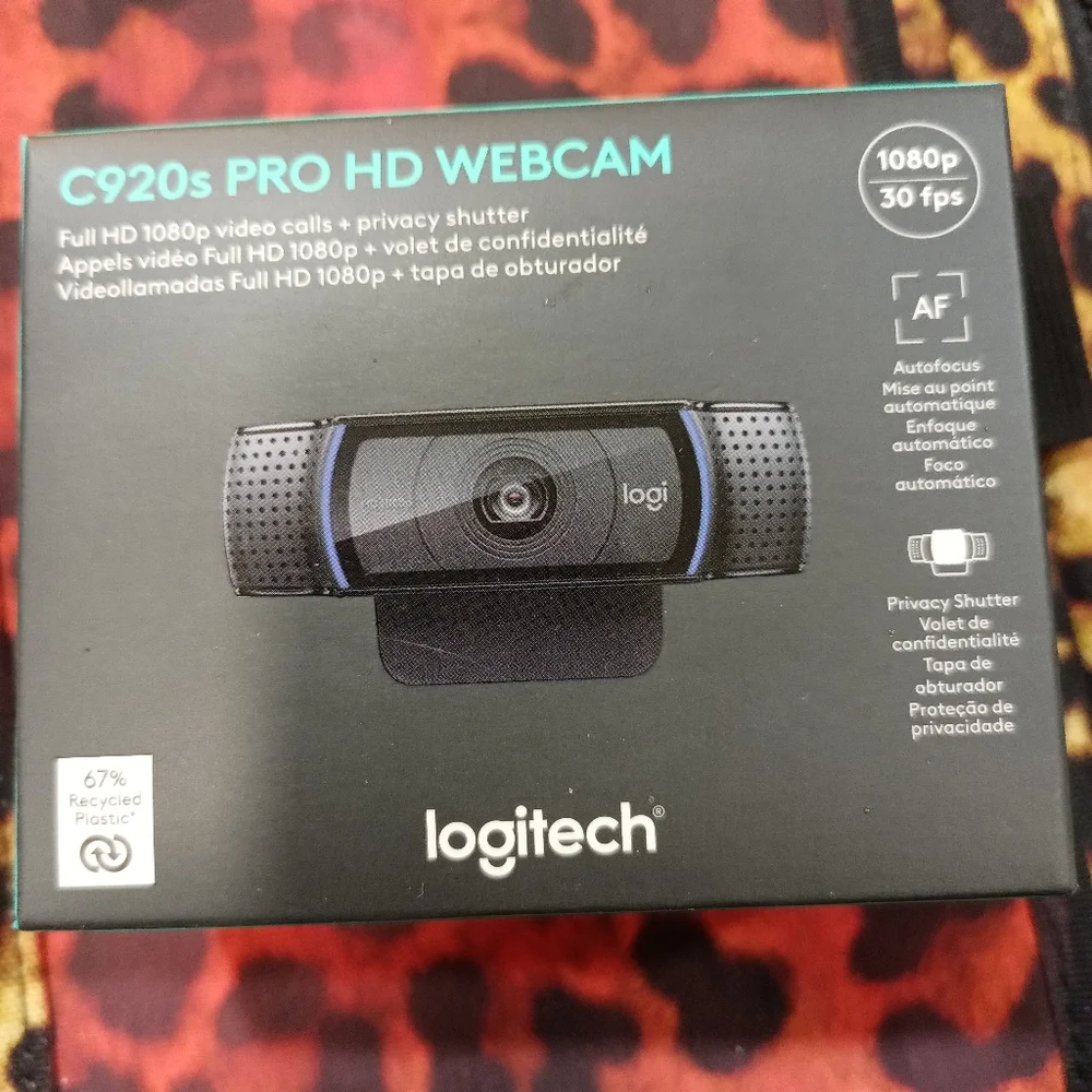 Logitech C920s Pro HD Webcam